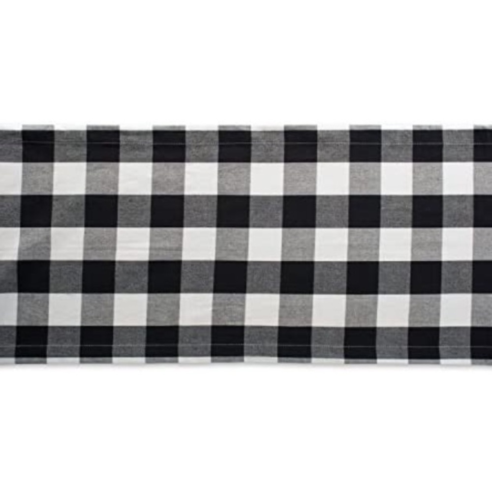 Cotton Buffalo Check Farmhouse Table Runner - Picture 6 of 6